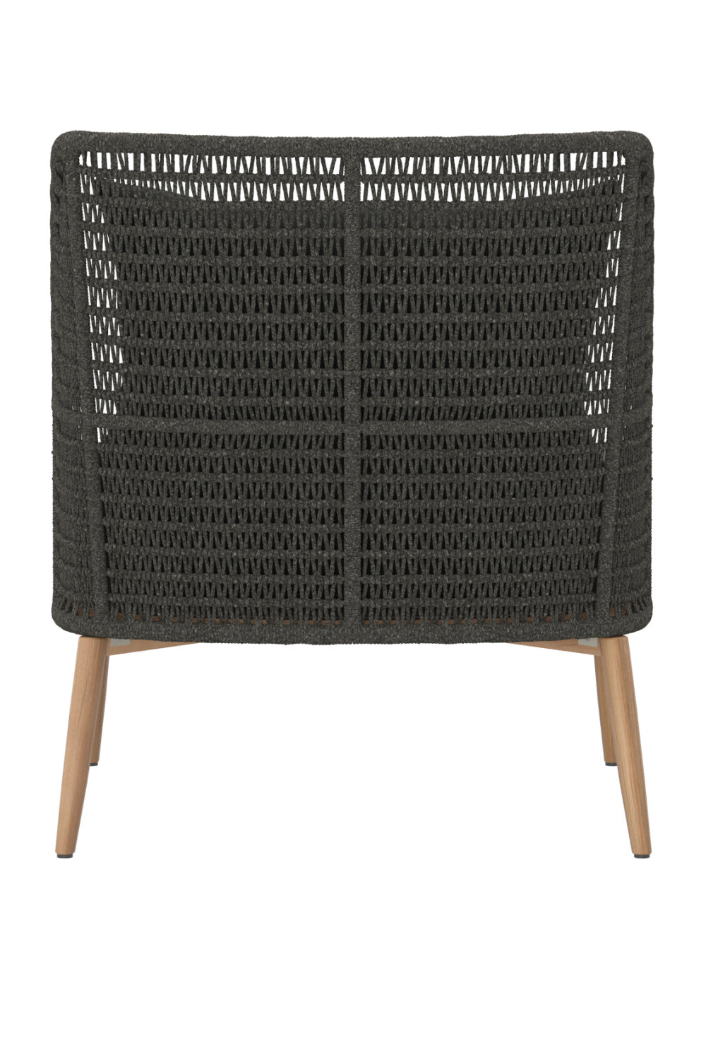 Woven Back Indoor/Outdoor Lounge Chair by Splendido Andria Accent Chair, alternate view 14