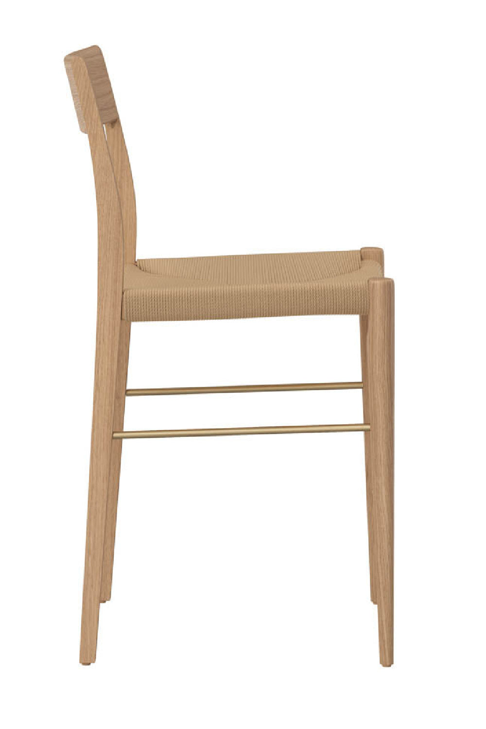 Natural Rope Seat Counter Stool by Splendido Bondi, alternate view 3
