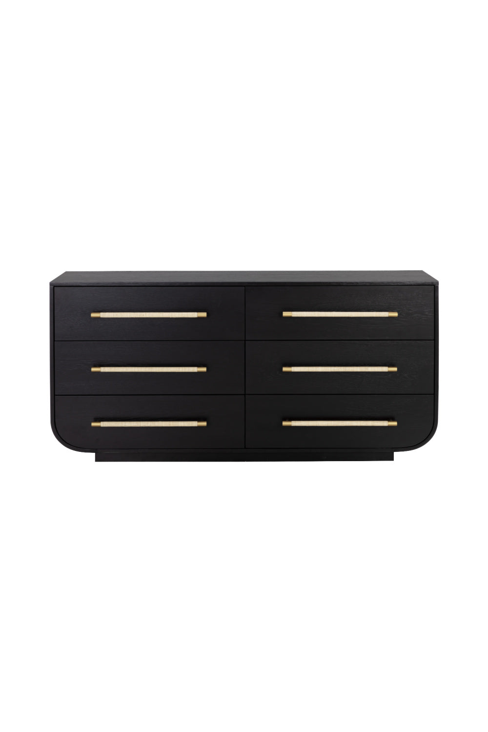 Black Oak 6-Drawer Dresser by Splendido Tarrant