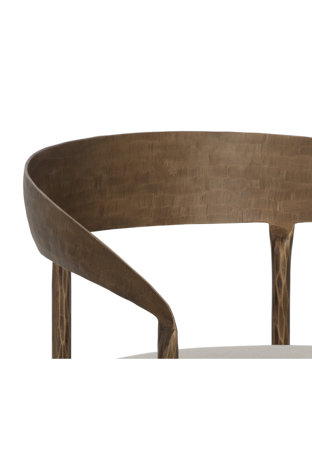 Taupe Gray Seat Dining Chair by Splendido Zanatta, alternate view 6