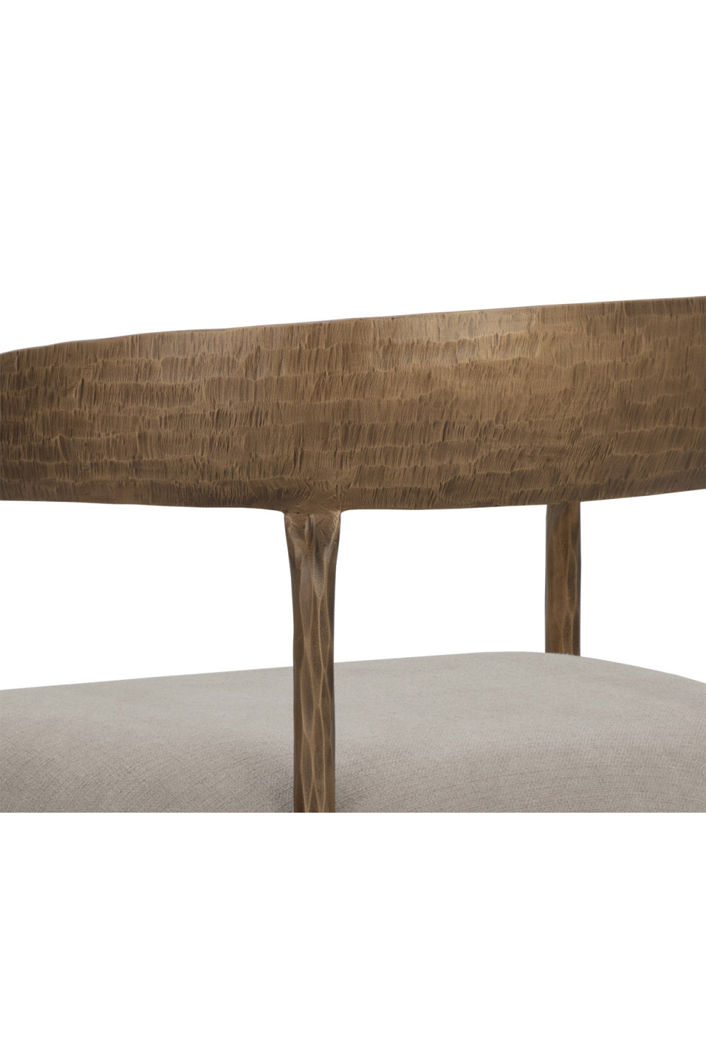 Taupe Gray Seat Dining Chair by Splendido Zanatta, alternate view 7
