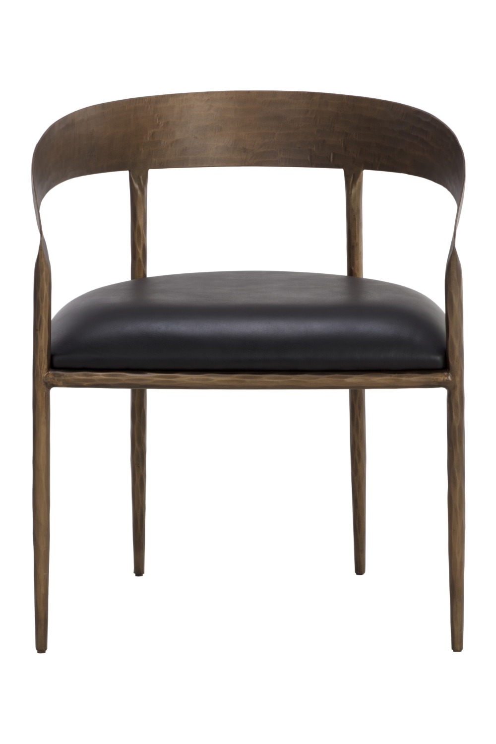 Antique Brass Framed Dining Chair by Splendido Zanatta