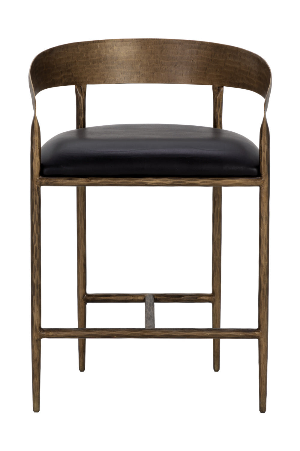 Hammered Metal Counter Stool by Splendido Zanatta, alternate view 8