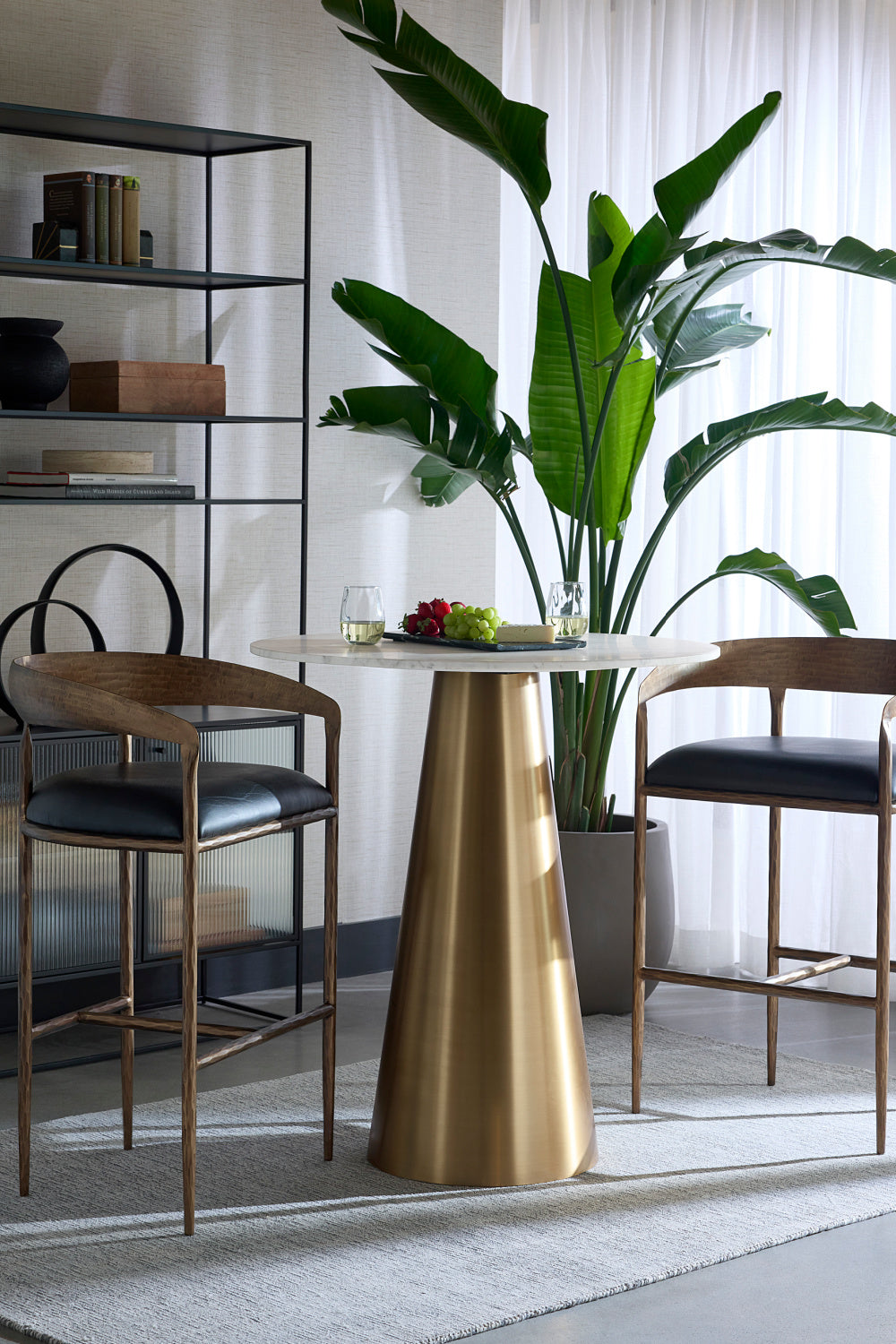 Hammered Metal Counter Stool by Splendido Zanatta, alternate view 9