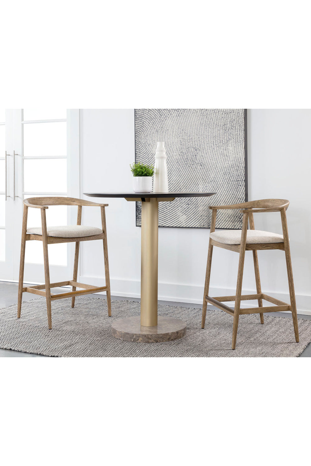 Mid-Century Modern Counter Stool by Splendido Jeremy, alternate view 9