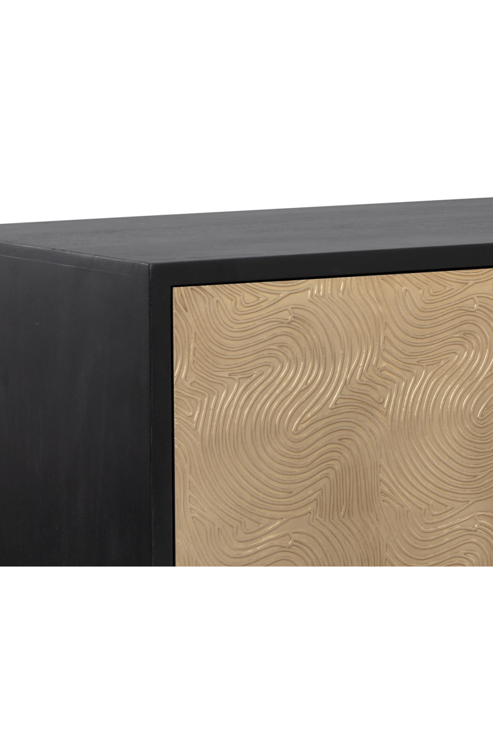Gold 4-Door Sideboard by Splendido Algarve, alternate view 6