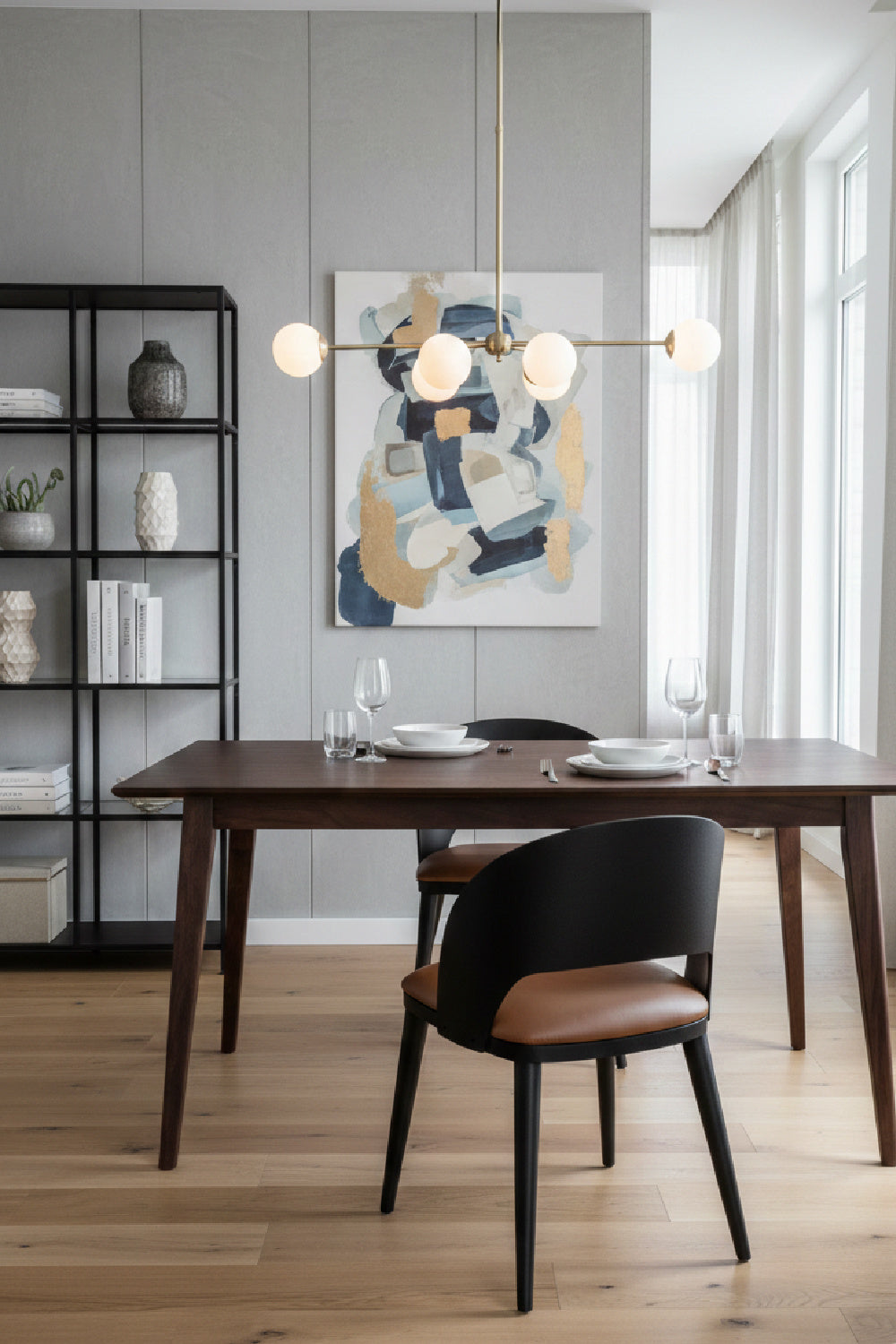 Leather Seat Dining Chair by Splendido Dezirae, alternate view 2