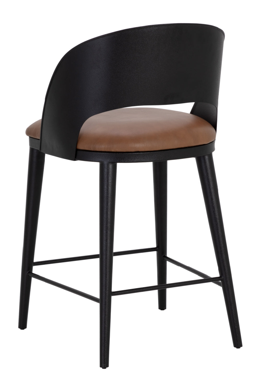 Modern Metal Counter Stool by Splendido Dezirae, alternate view 5