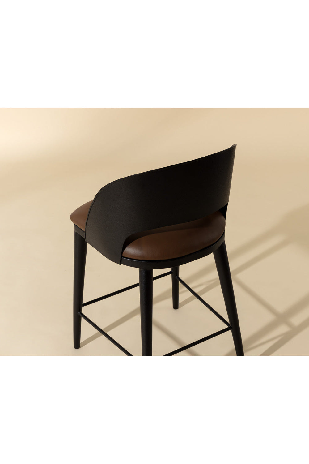Modern Metal Counter Stool by Splendido Dezirae, alternate view 8