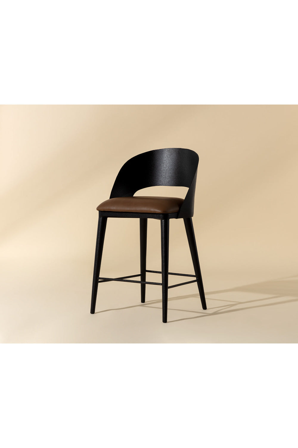 Modern Metal Counter Stool by Splendido Dezirae, alternate view 10