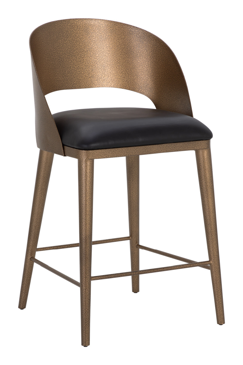 Modern Metal Counter Stool by Splendido Dezirae, alternate view 12