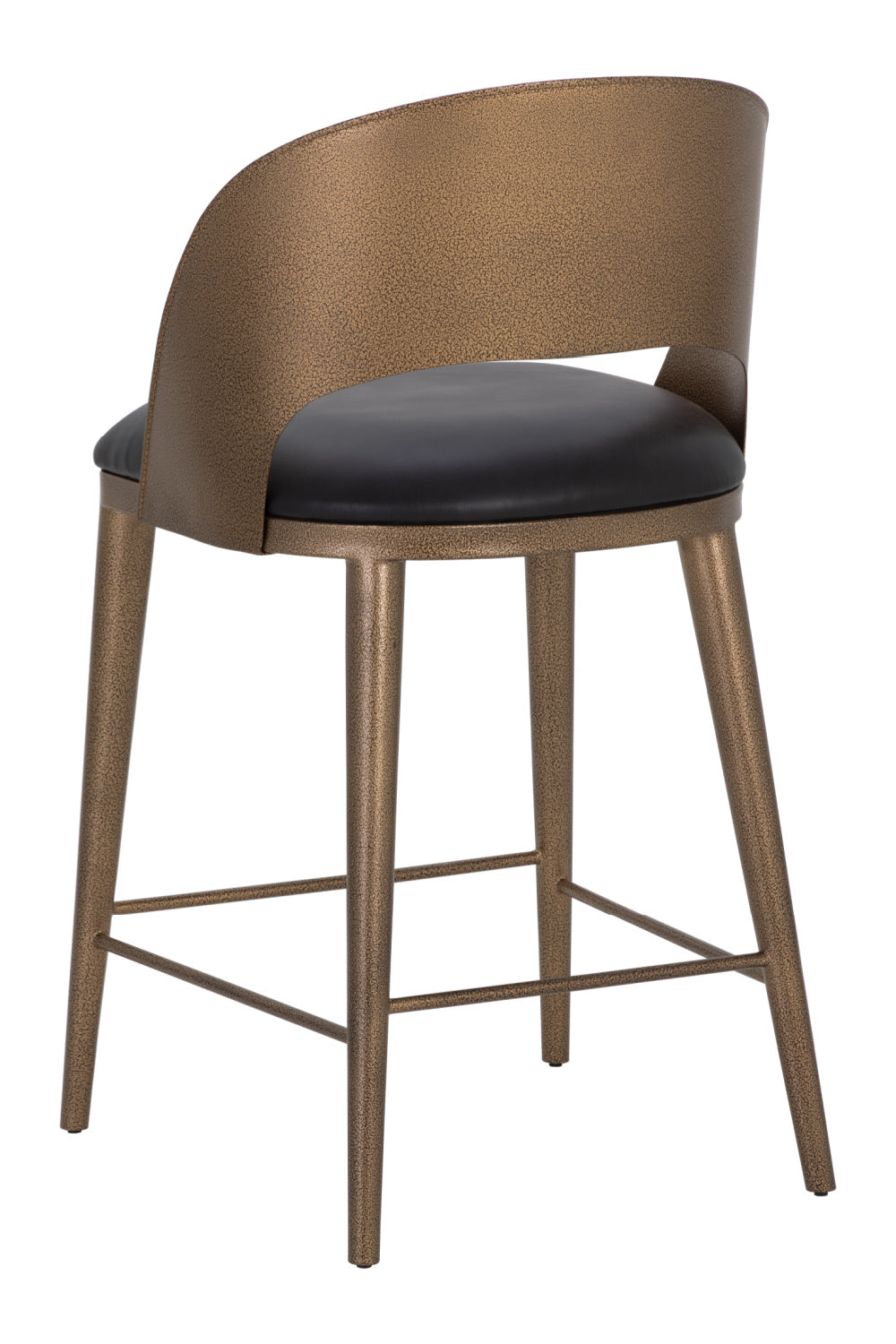Modern Metal Counter Stool by Splendido Dezirae, alternate view 16