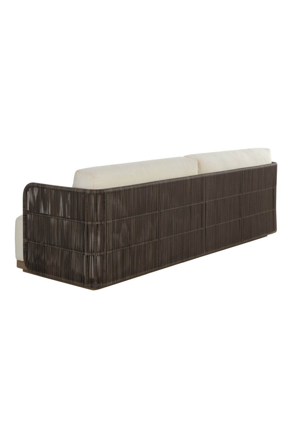Gray Polyrod Indoor/Outdoor Sofa by Splendido Ravenna, alternate view 4
