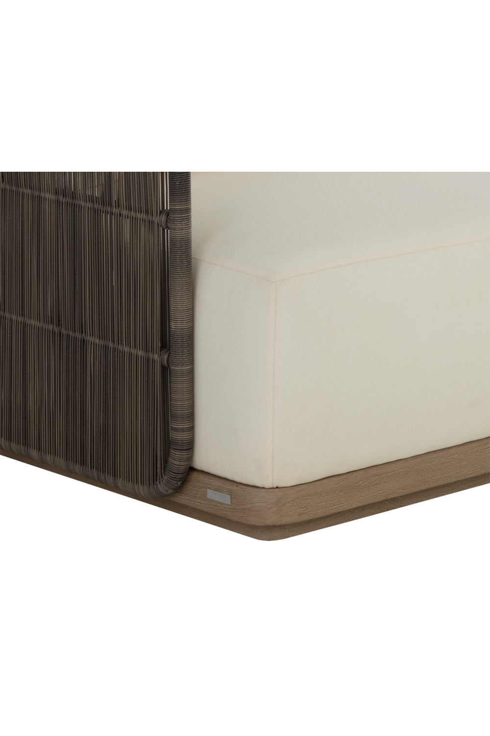 Gray Polyrod Indoor/Outdoor Sofa by Splendido Ravenna, alternate view 8