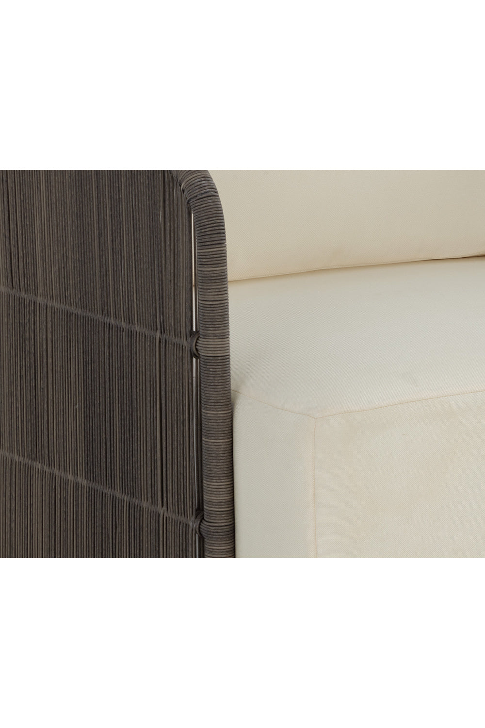 Gray Polyrod Indoor/Outdoor Swivel Chair by Splendido Ravenna Outdoor Lounge Chair, alternate view 8