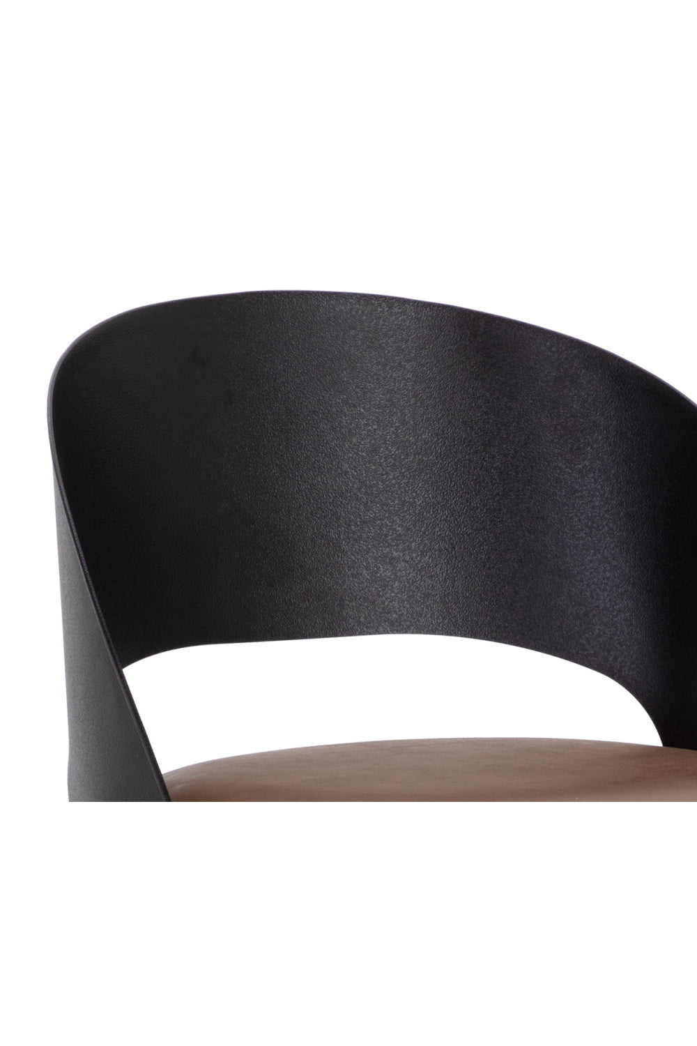 Brown Leather Seat Bar Stool by Splendido Dezirae Barstool, alternate view 7