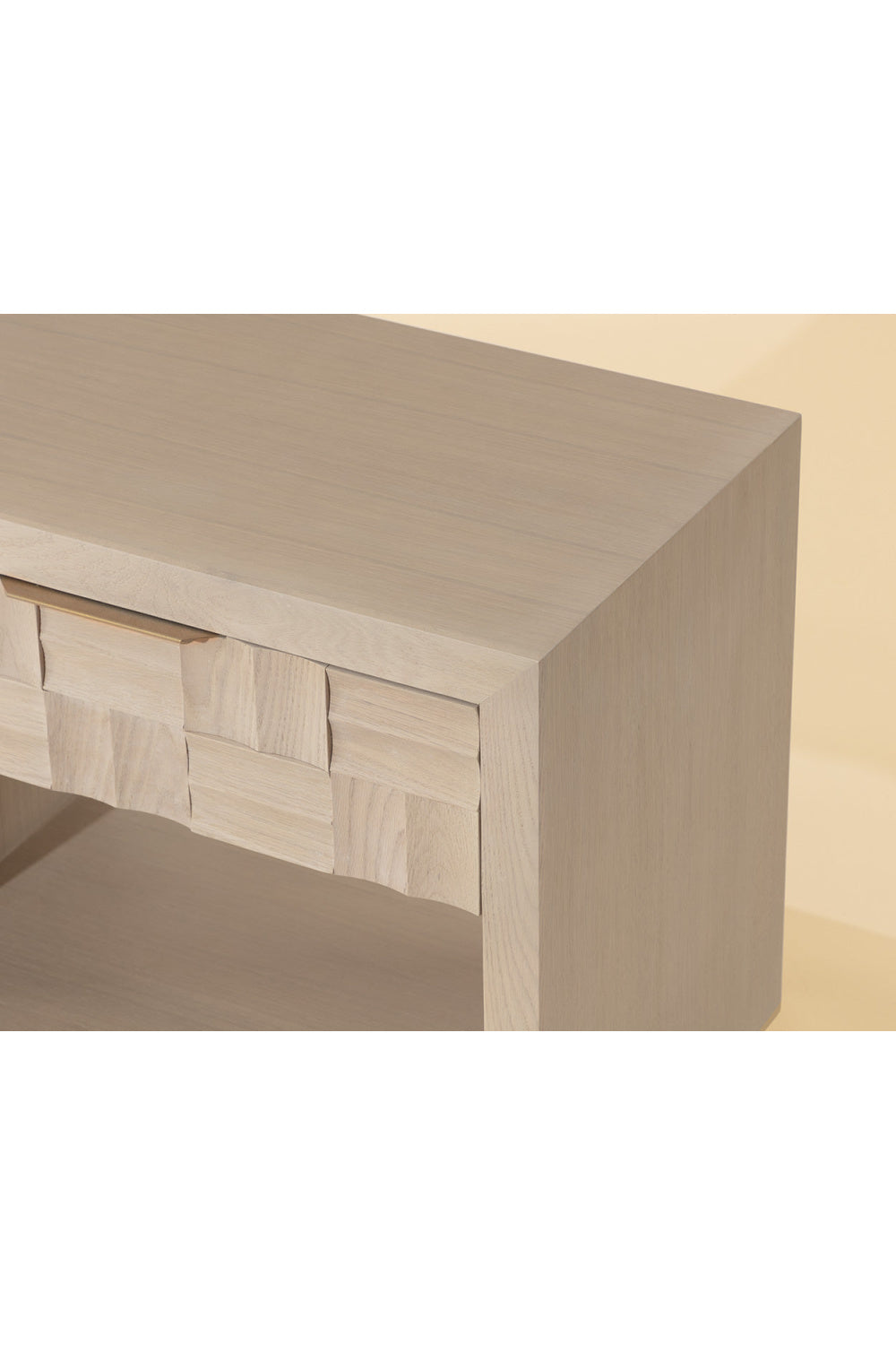 Light Oak Wood-Tile Nightstand | Splendido Akava | Oroa.com