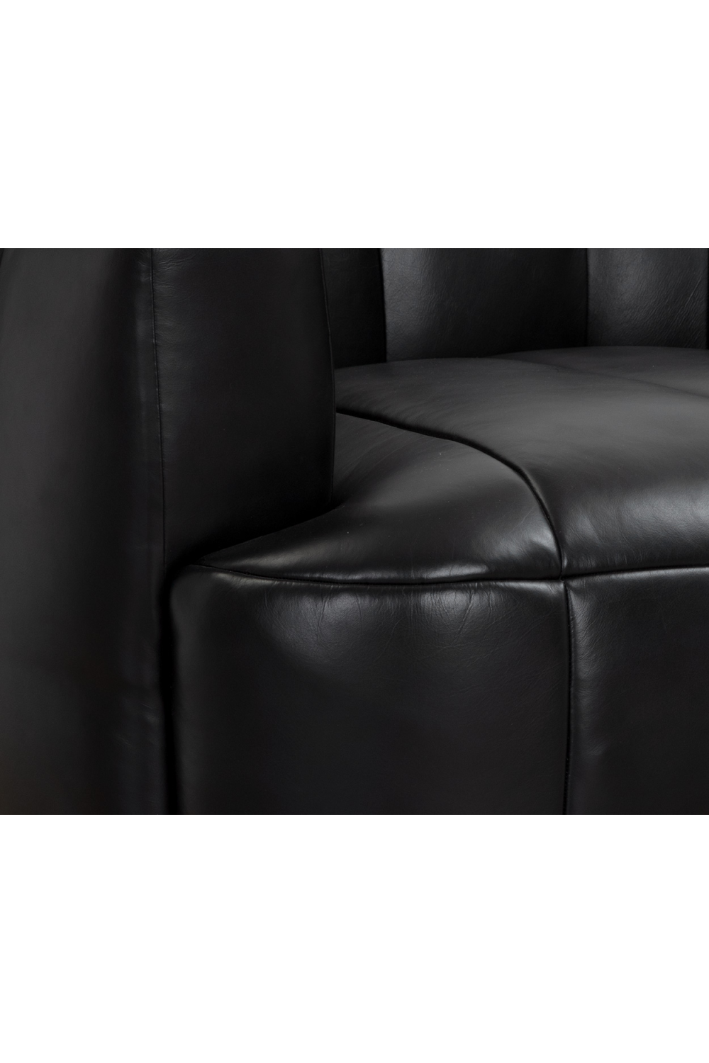 Oak Base Barrel Swivel Armchair | Splendido Tadeo