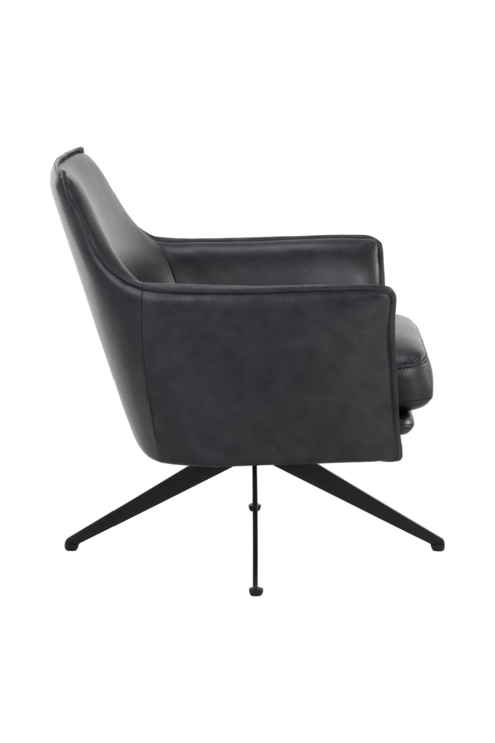Modern European furniture - Swivel Leather Lounge Chair - www.oroa.com