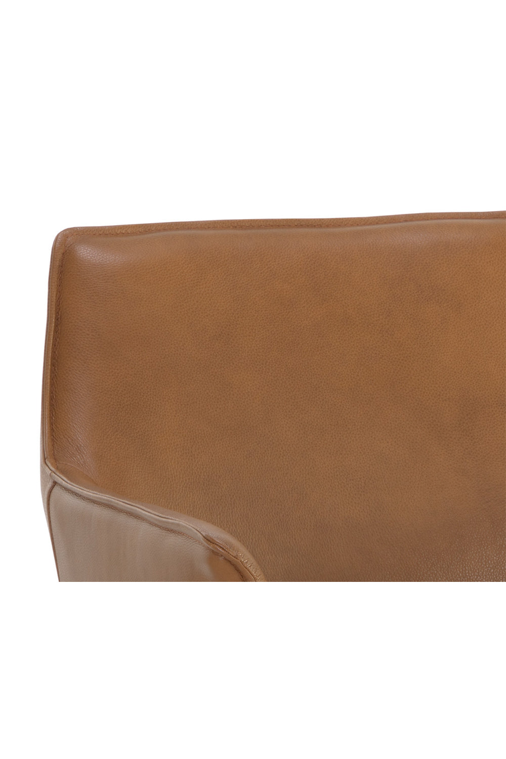 Swivel Leather Lounge Chair by Splendido Crosby Accent Chair, alternate view 7