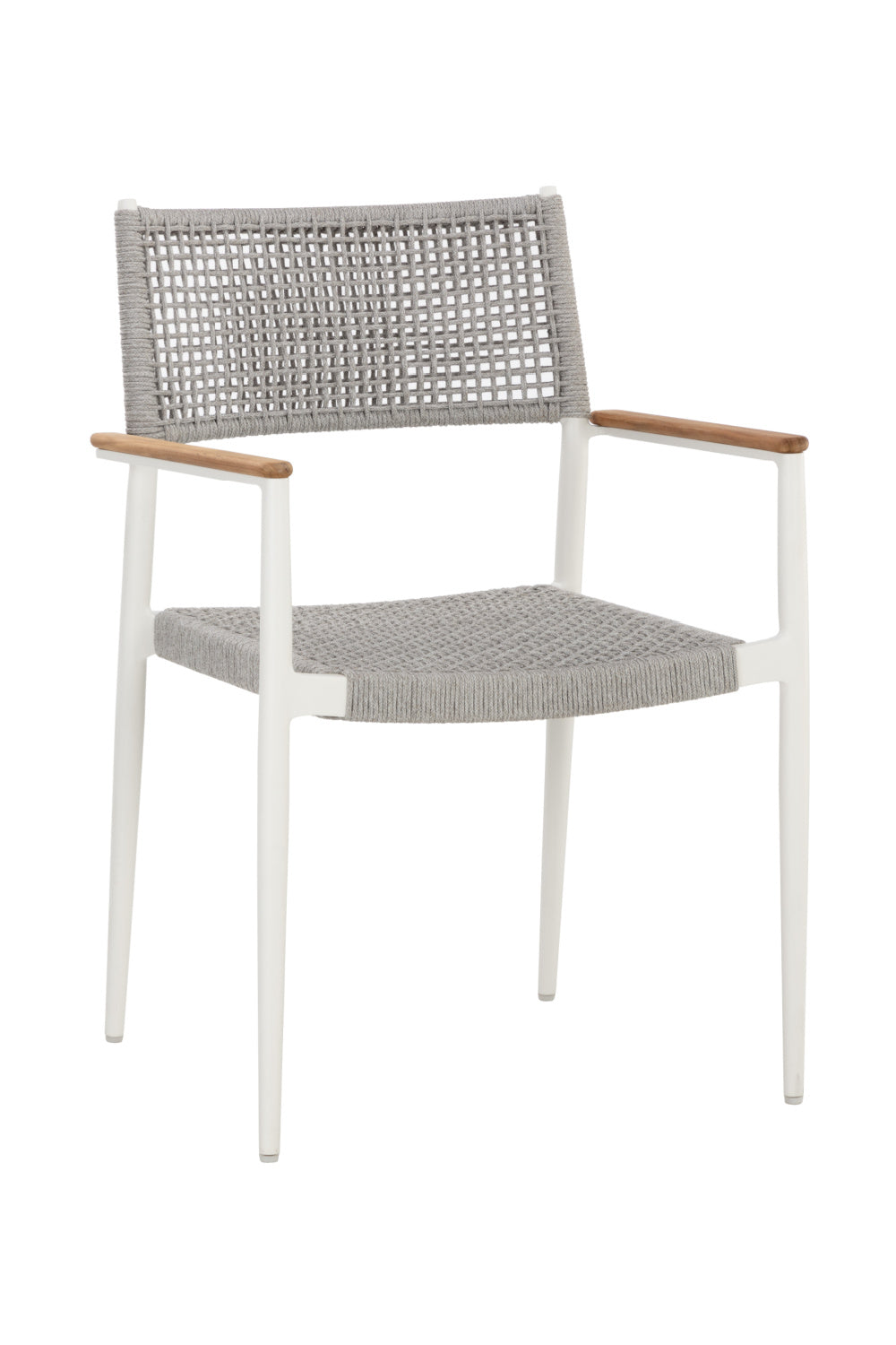 Stackable Indoor/Outdoor Dining Armchairs (2) by Splendido Nava Outdoor Dining Chair, alternate view 3