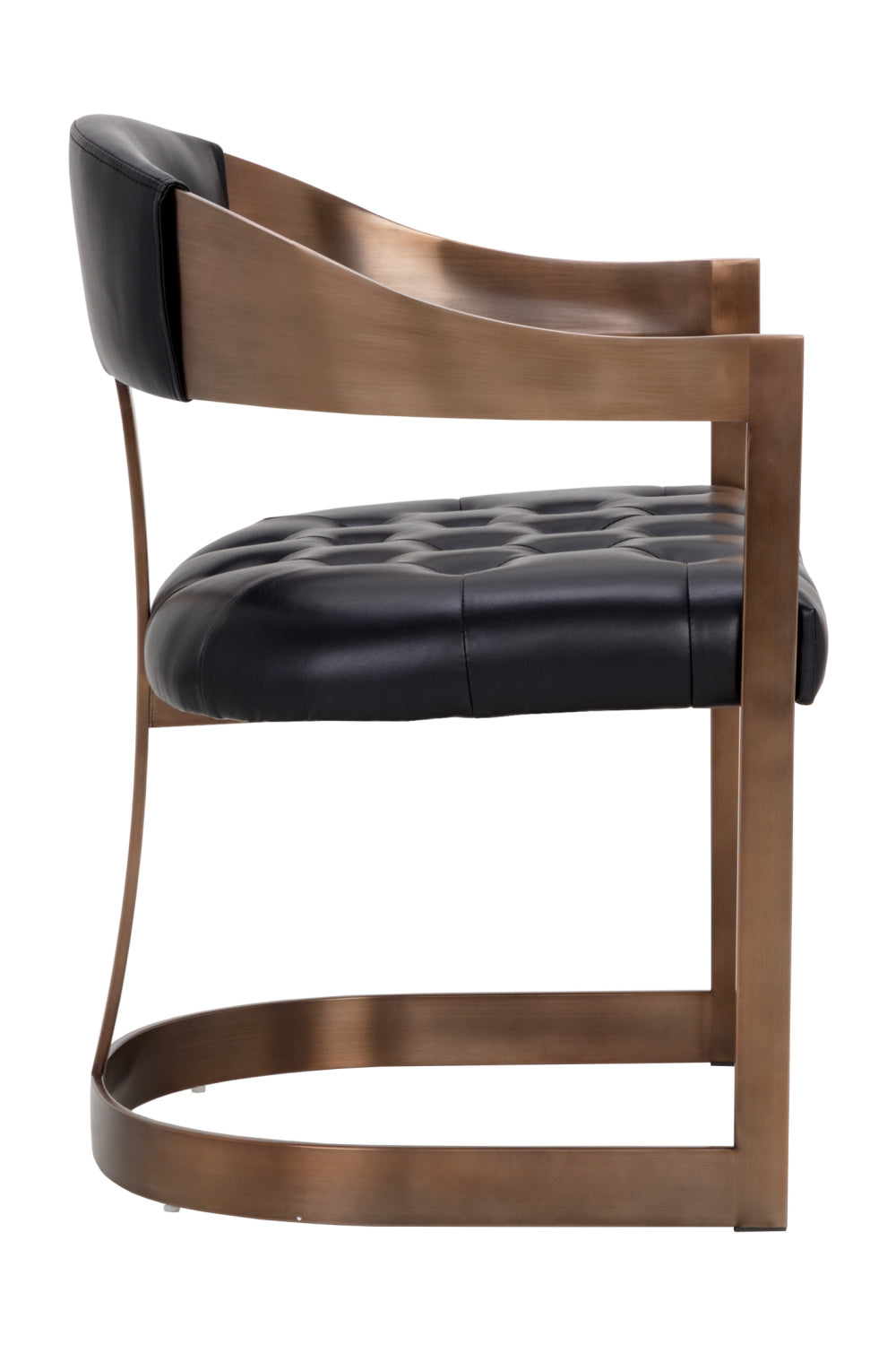 Antique Brass Framed Dining Chair by Splendido Beaumont, alternate view 14