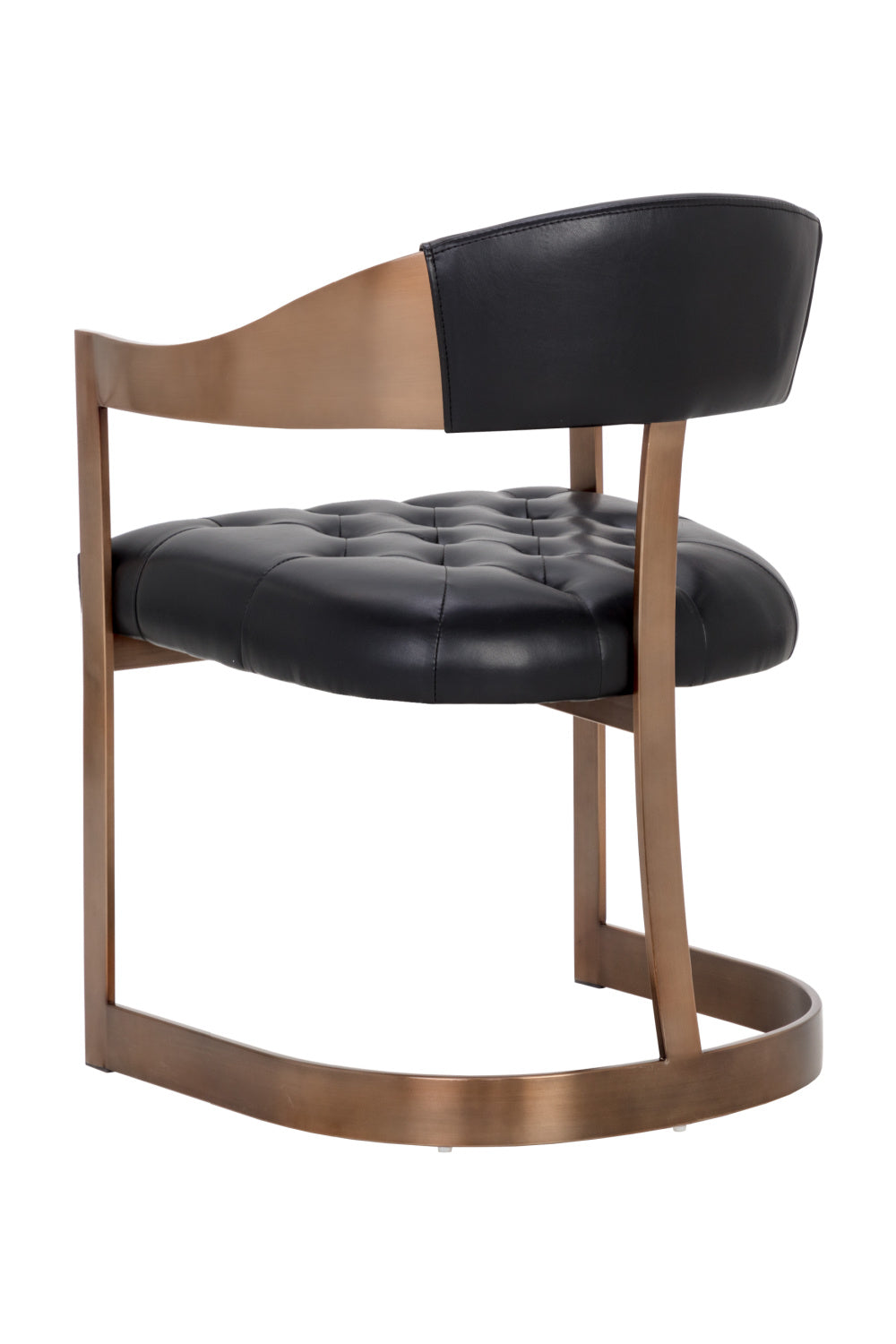 Antique Brass Framed Dining Chair by Splendido Beaumont, alternate view 15