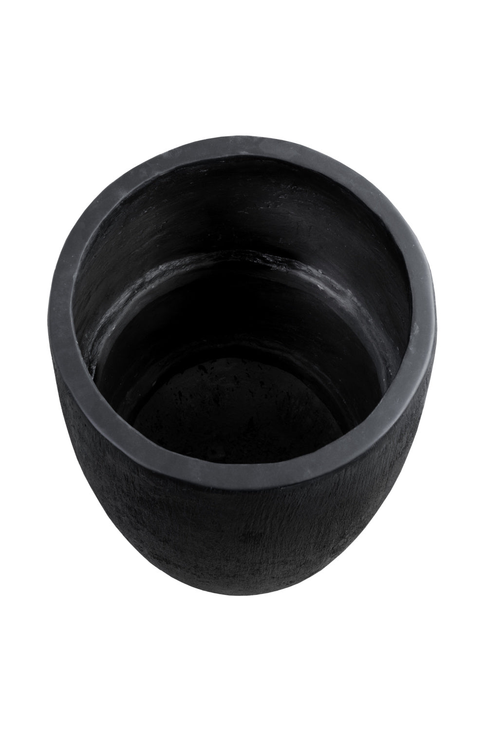 Modern European furniture - Black Concrete Indoor/Outdoor Planter - www.oroa.com