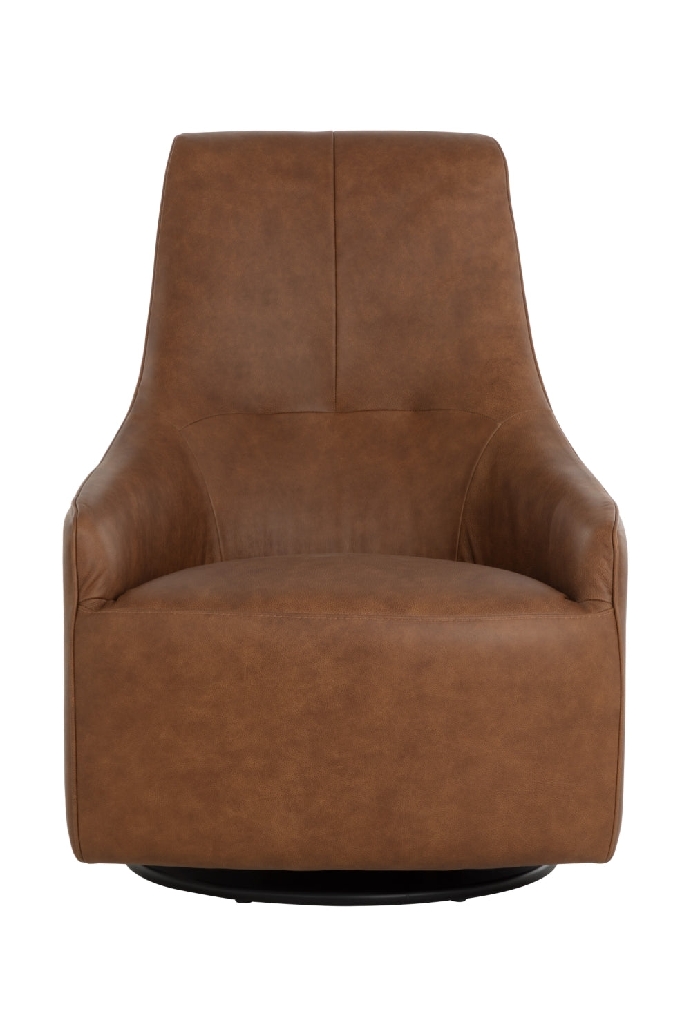 High Back Leather Swivel Chair by Splendido Carmine Accent Chair, alternate view 3