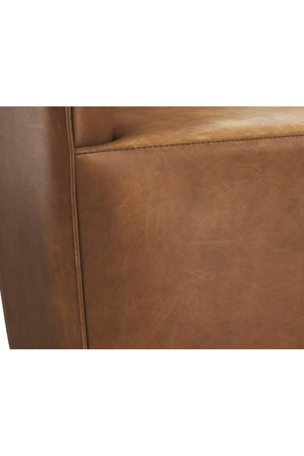 High Back Leather Swivel Chair by Splendido Carmine Accent Chair, alternate view 11