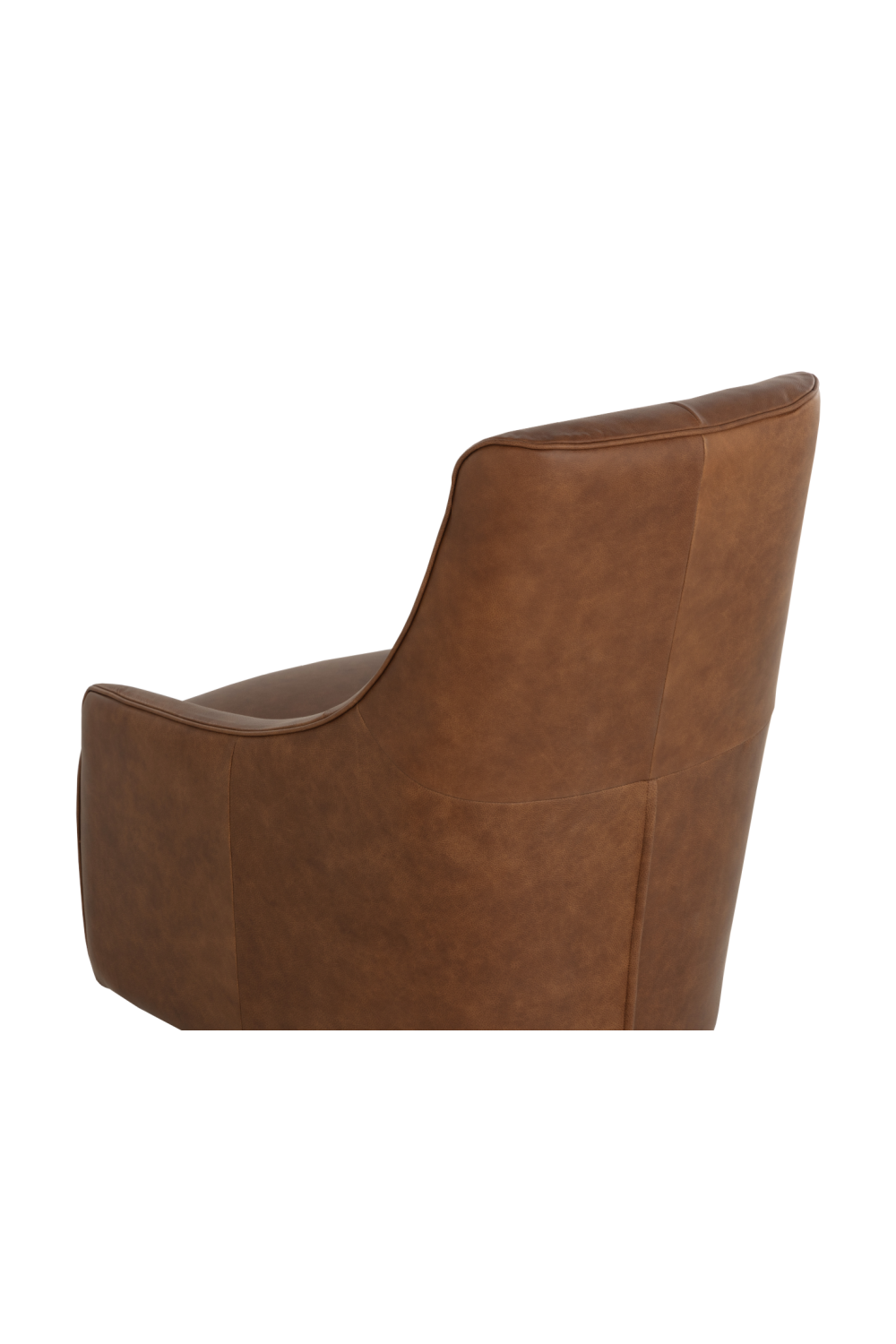 High Back Leather Swivel Chair by Splendido Carmine Accent Chair, alternate view 6