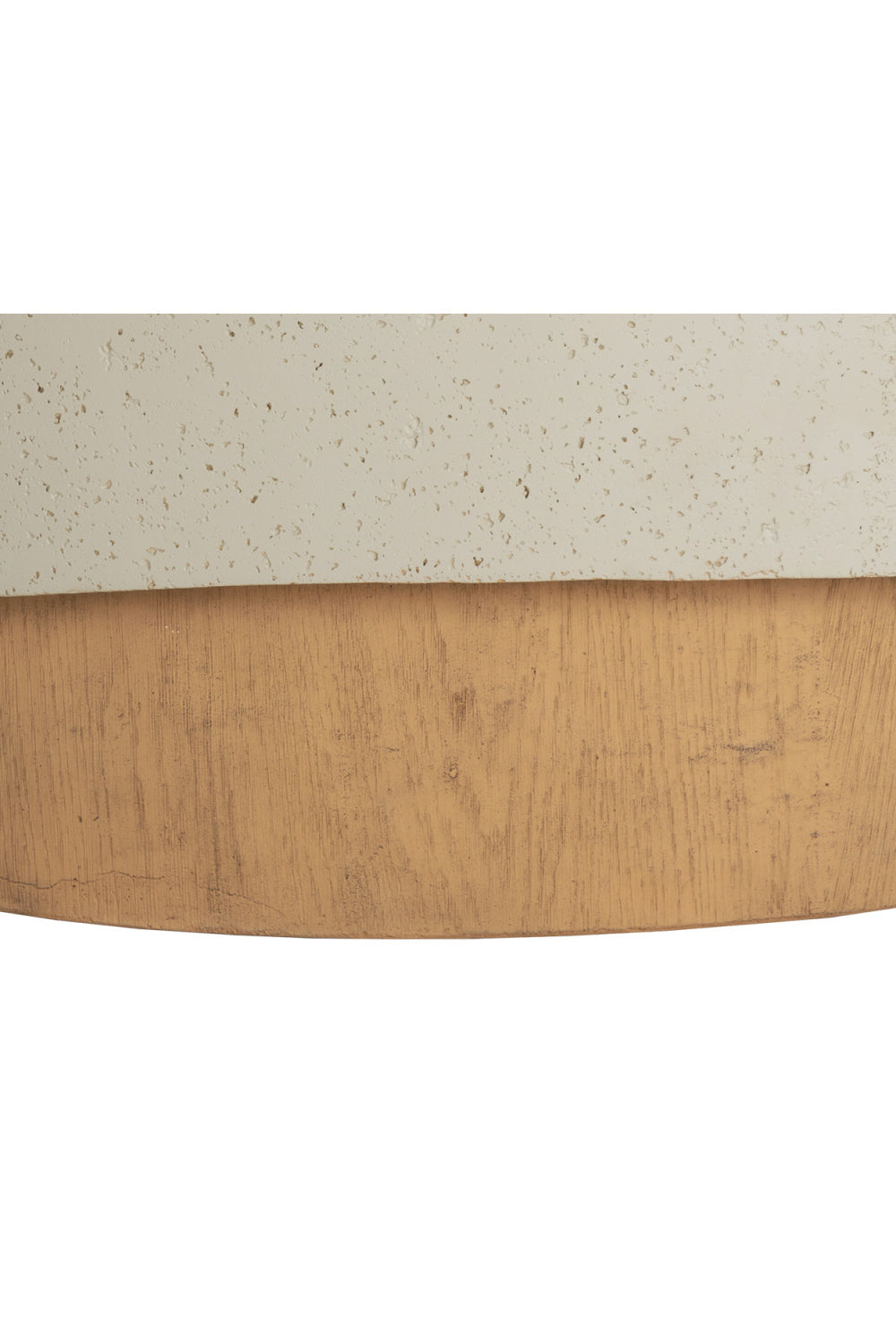 Cream Concrete Indoor/Outdoor Coffee Table by Splendido Patras, alternate view 7
