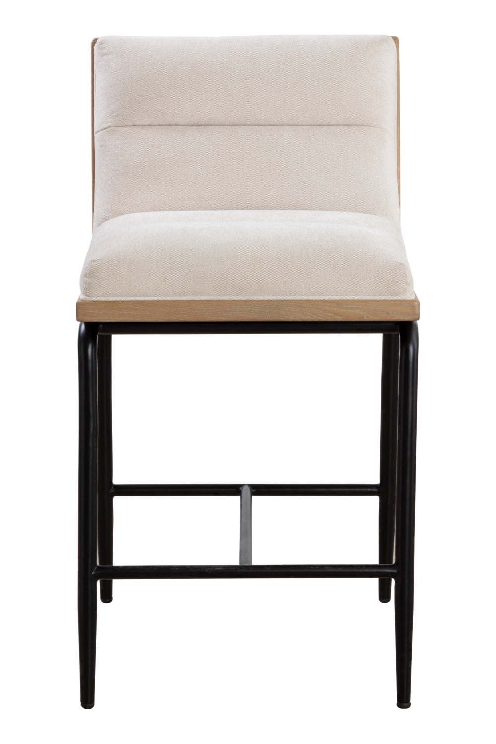 White Muslin Counter Stool by Splendido Abilene