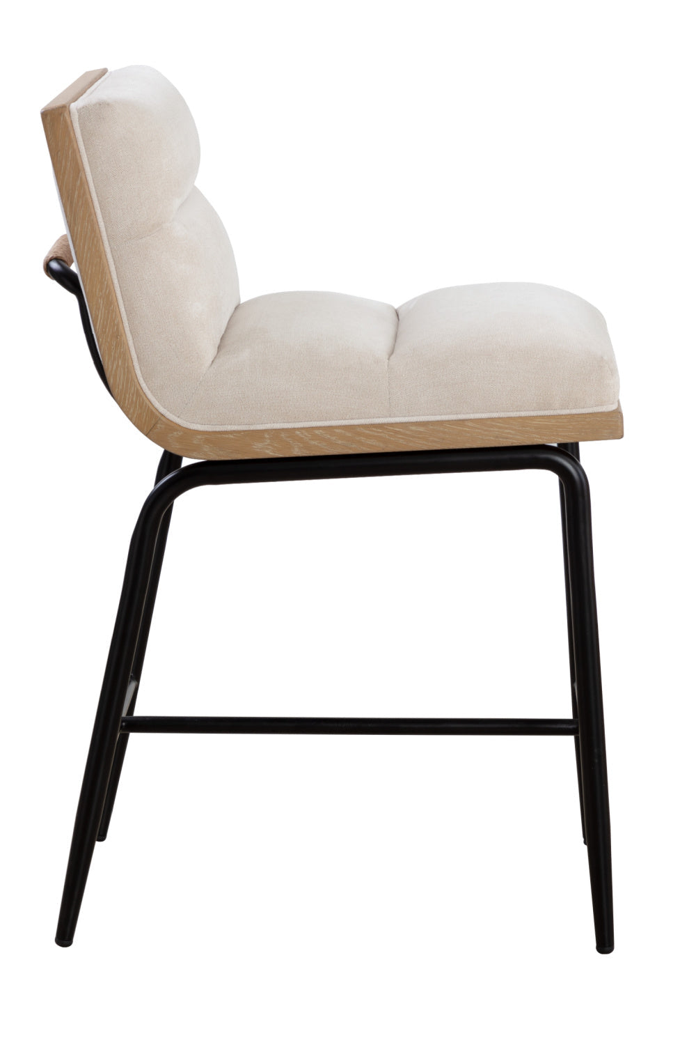 White Muslin Counter Stool by Splendido Abilene, alternate view 4