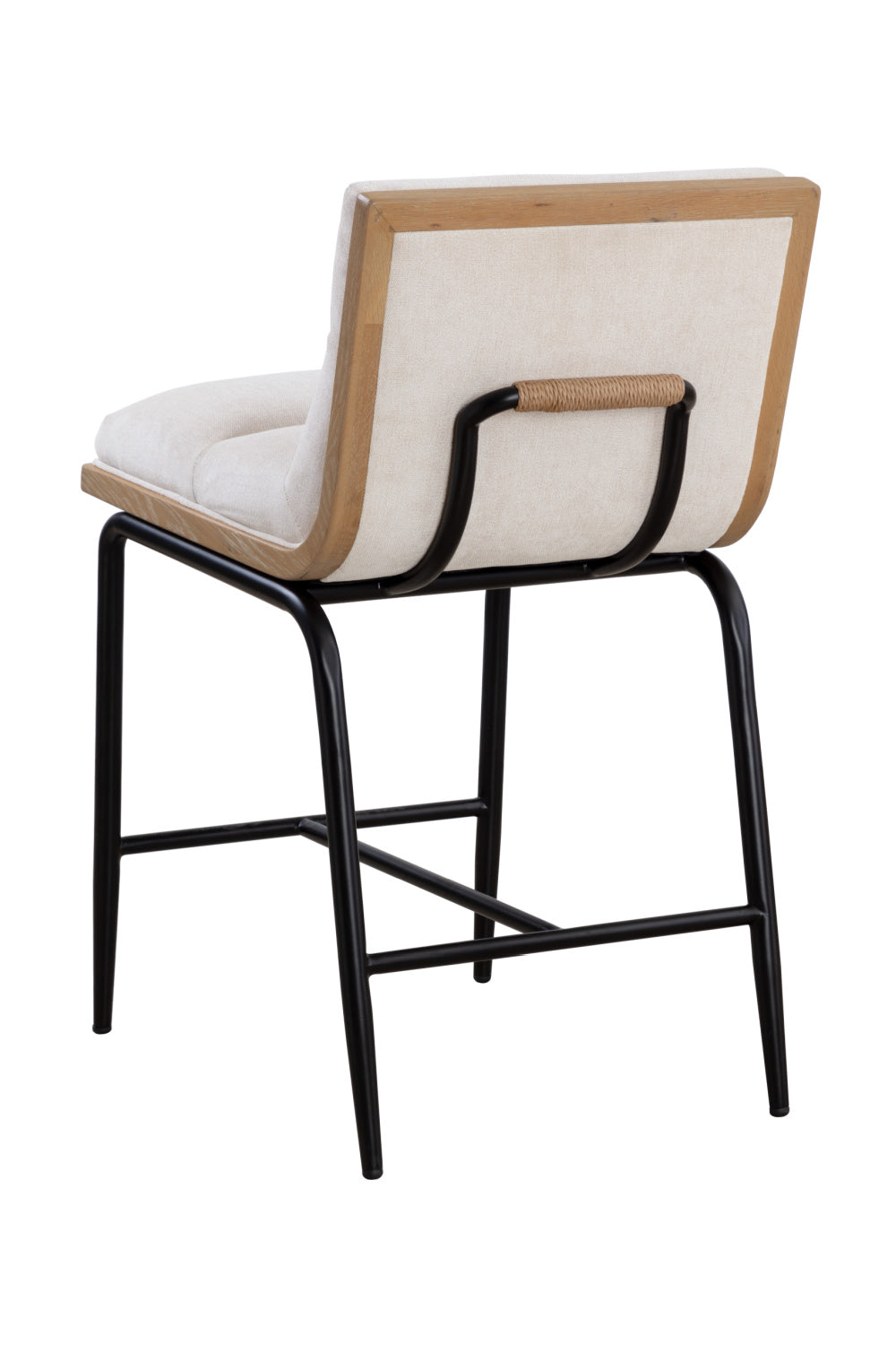 White Muslin Counter Stool by Splendido Abilene, alternate view 5