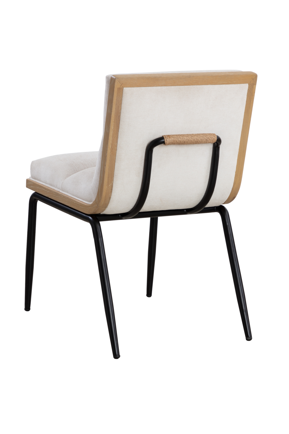 Channeled White Muslin Dining Chairs (2) by Splendido Abilene, alternate view 4