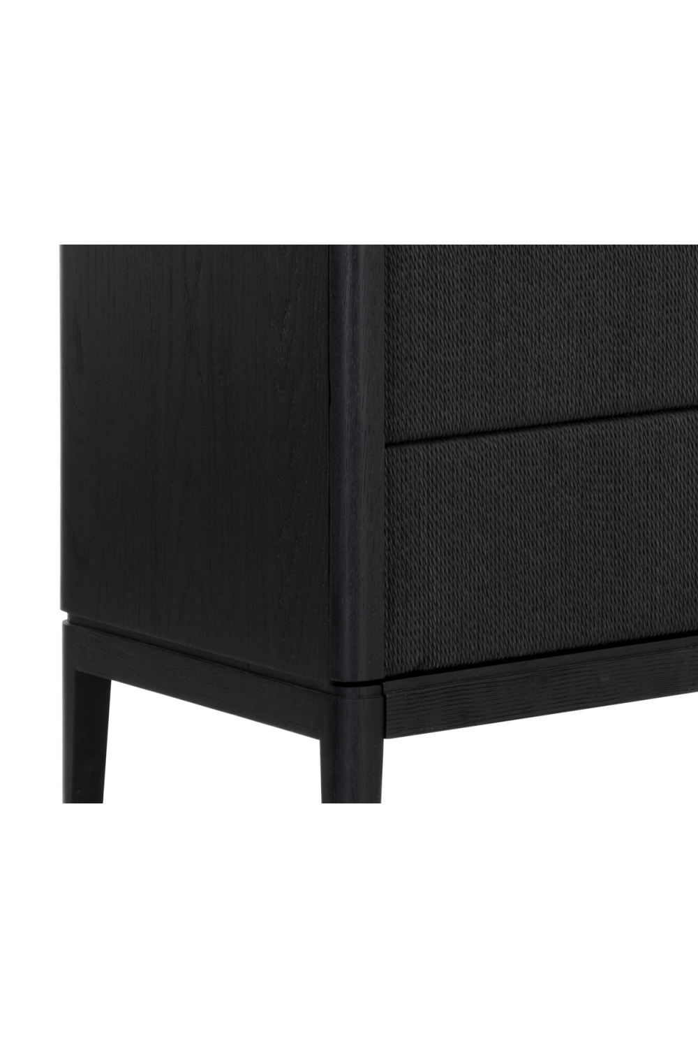 4-Door Black Sideboard by Splendido Etienne, alternate view 7