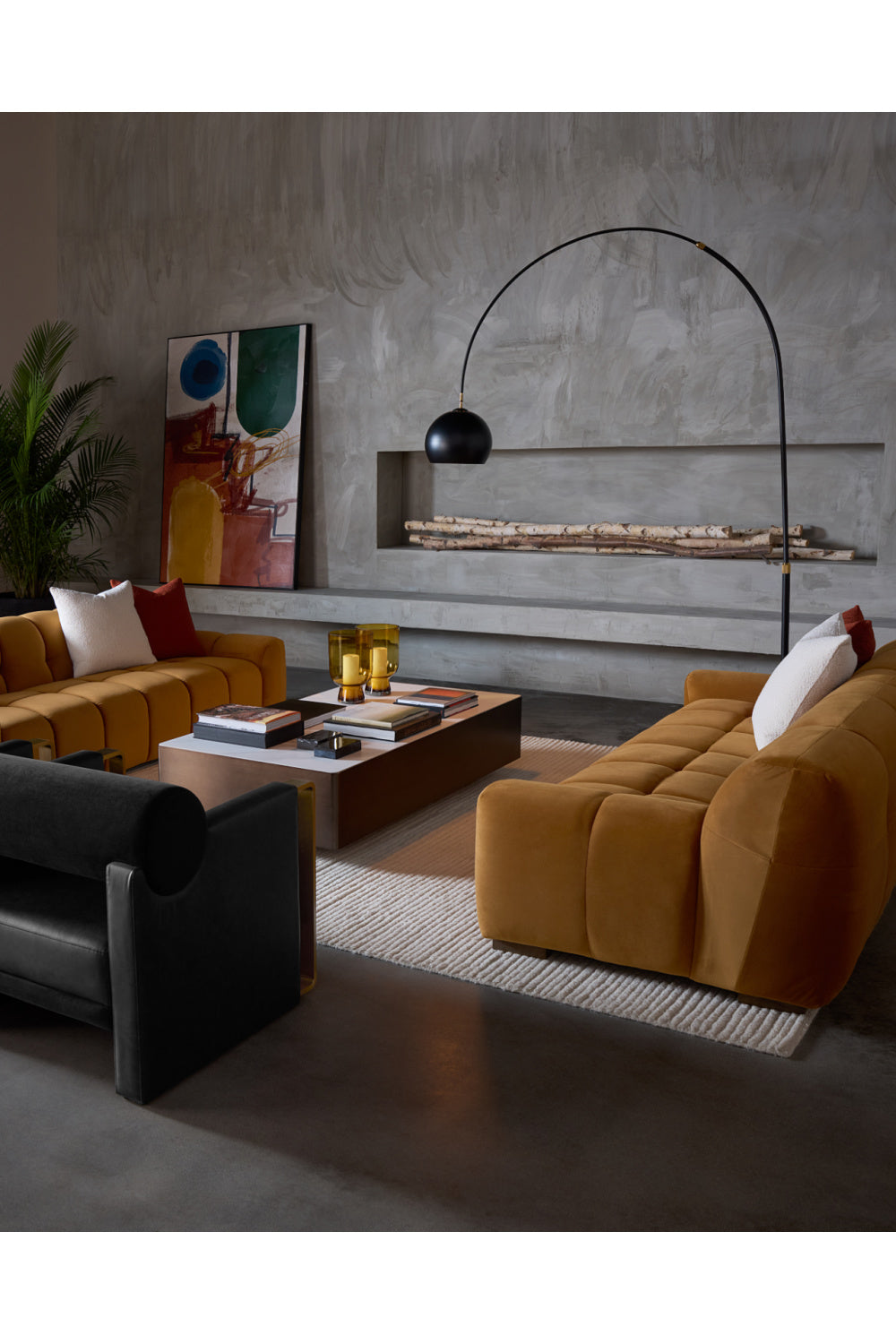 Bronze Framed Ceramic Coffee Table by Splendido Lenay, alternate view 9