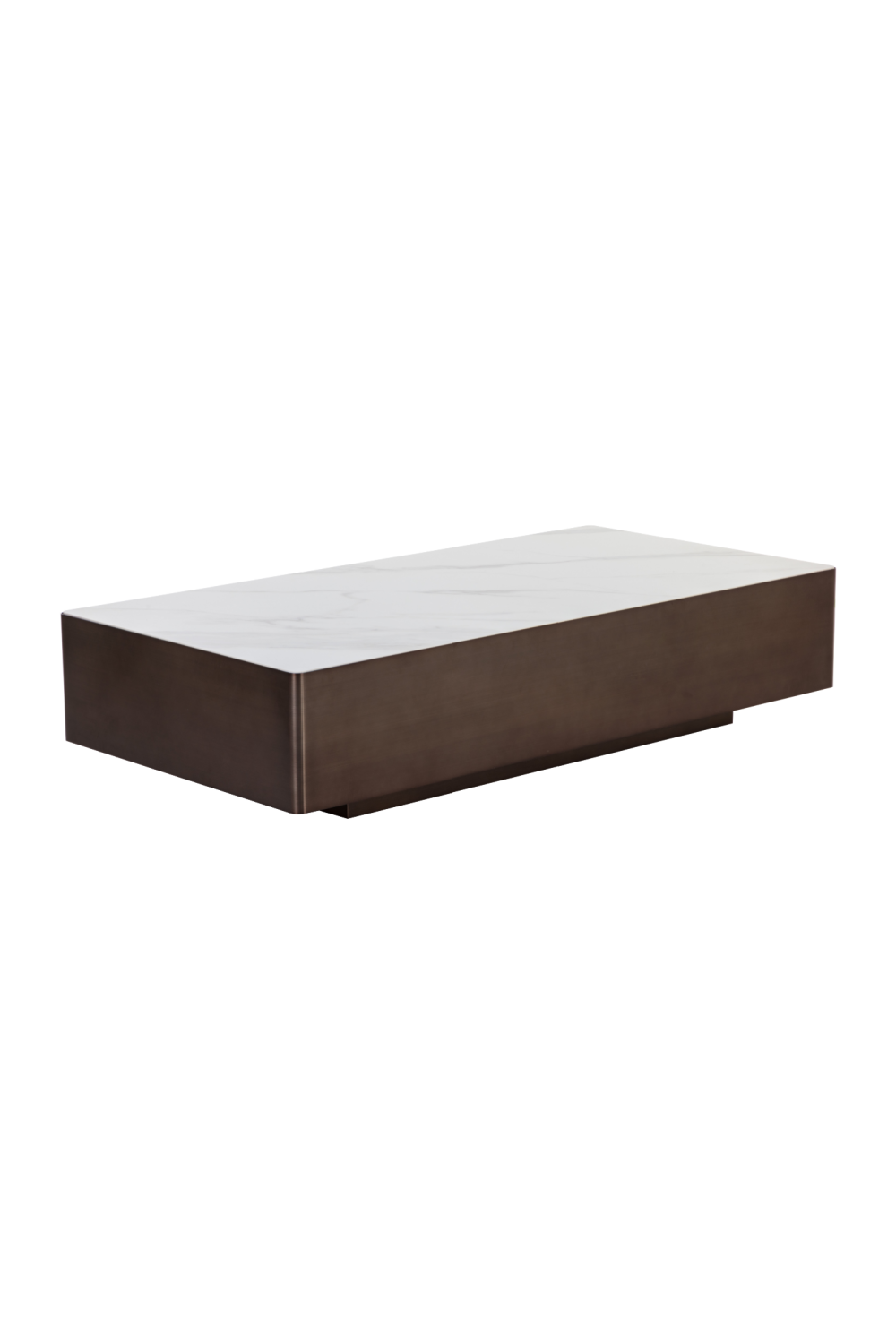 Bronze Framed Ceramic Coffee Table by Splendido Lenay, alternate view 3