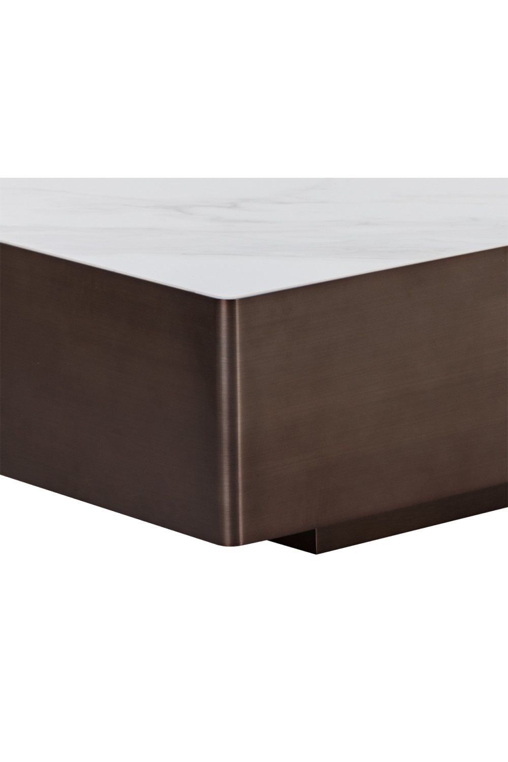 Bronze Framed Ceramic Coffee Table by Splendido Lenay, alternate view 6