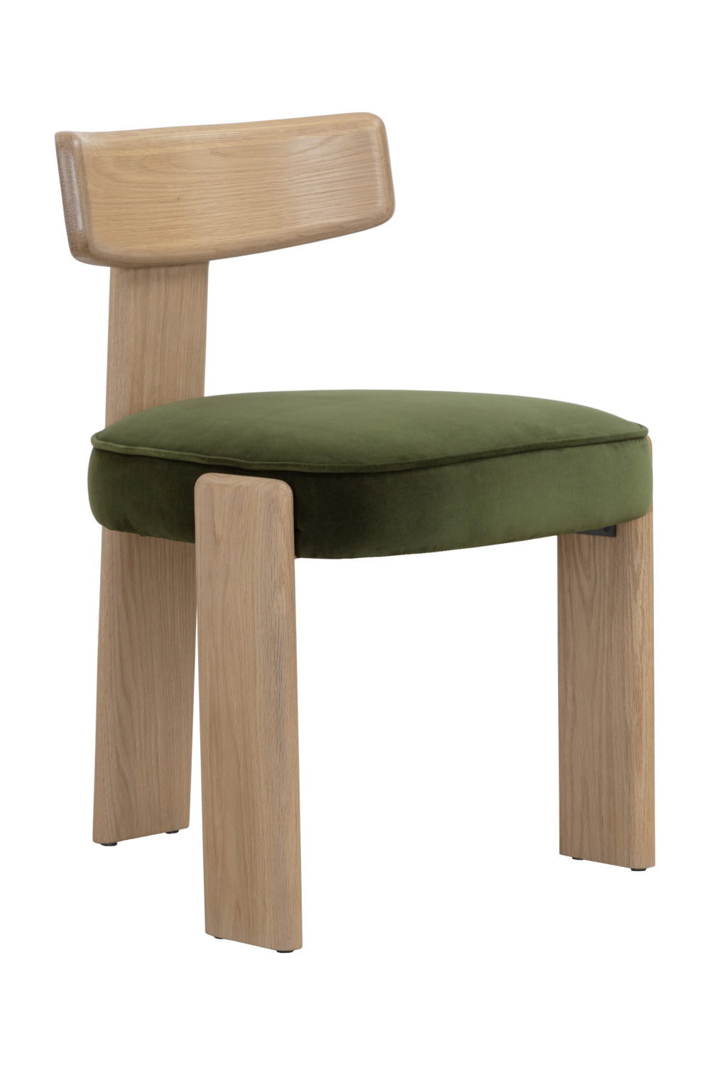Oak Framed 3-Legged Dining Chairs (2) by Splendido Horton, alternate view 13