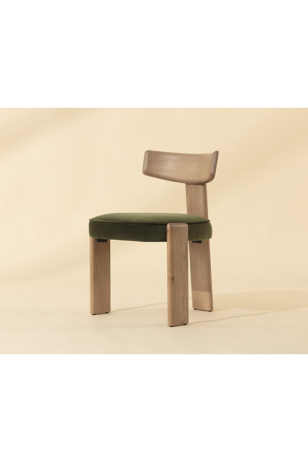 Oak Framed 3-Legged Dining Chairs (2) by Splendido Horton, alternate view 20