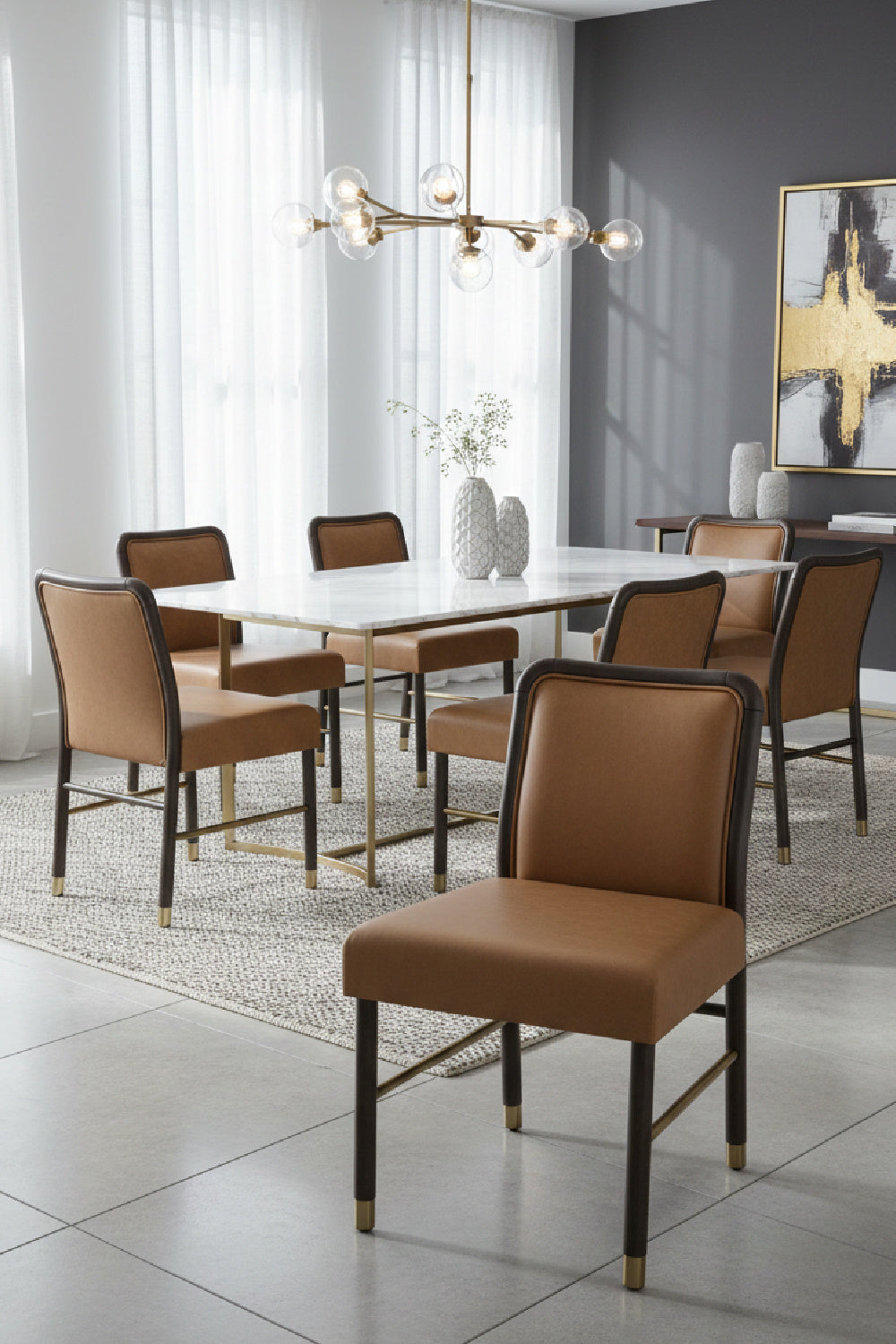 Rubberwood Framed Dining Chairs (2) by Splendido Jeno, alternate view 12