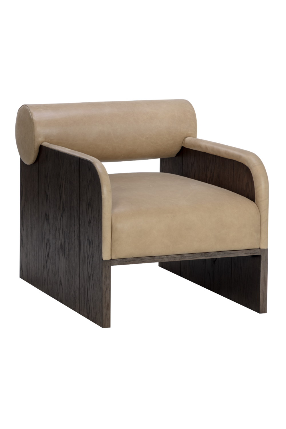 Bolster-Back Lounge Chair by Splendido Coburn Accent Chair