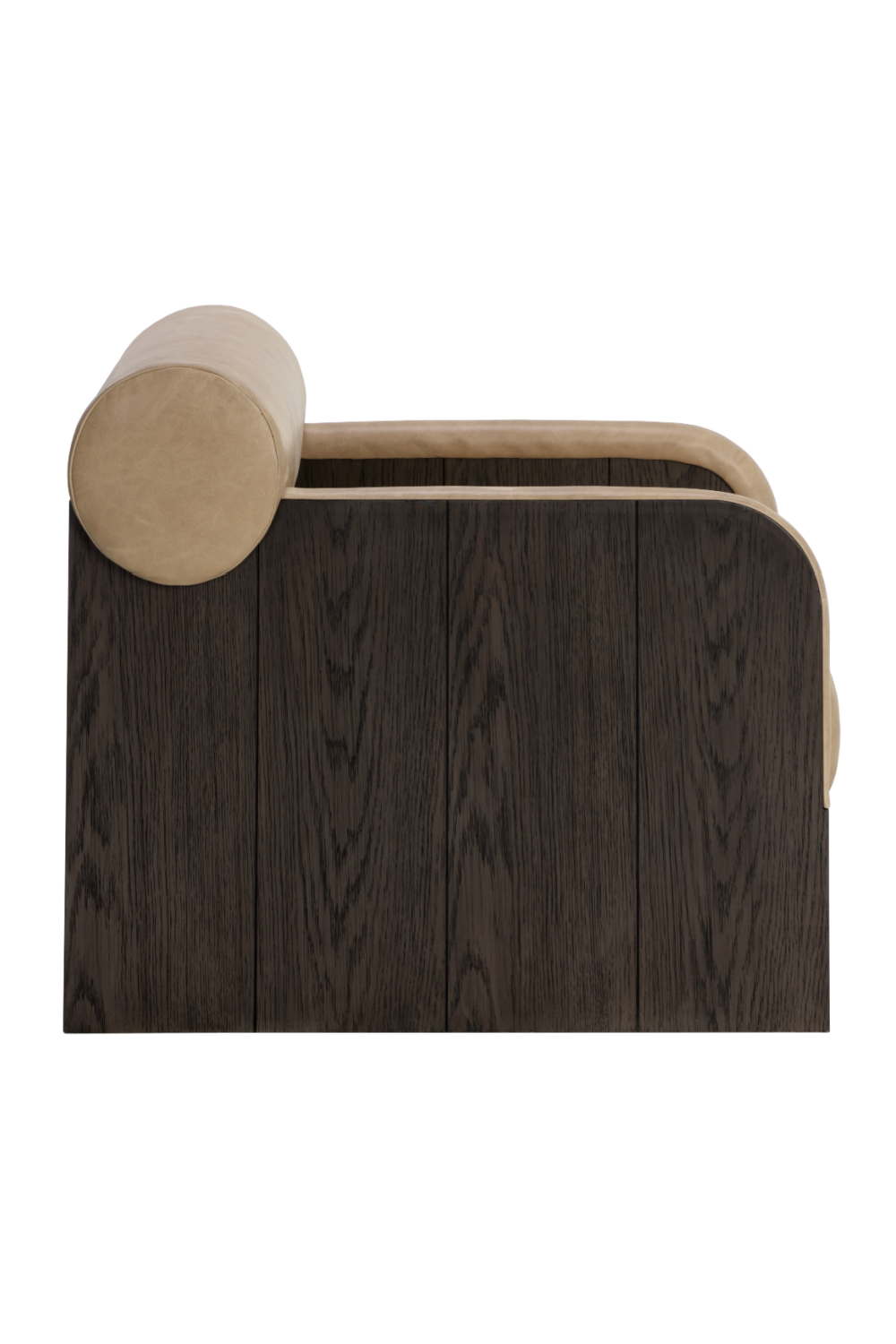 Bolster-Back Lounge Chair by Splendido Coburn Accent Chair, alternate view 4