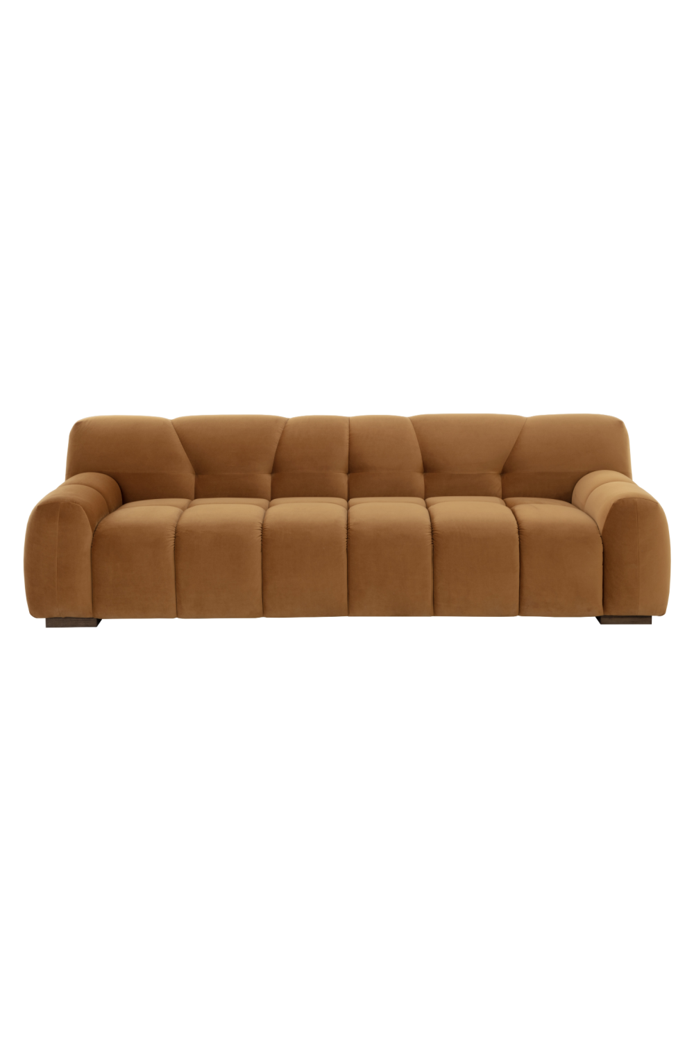 Gold Tufted Sofa by Splendido Romy, alternate view 3