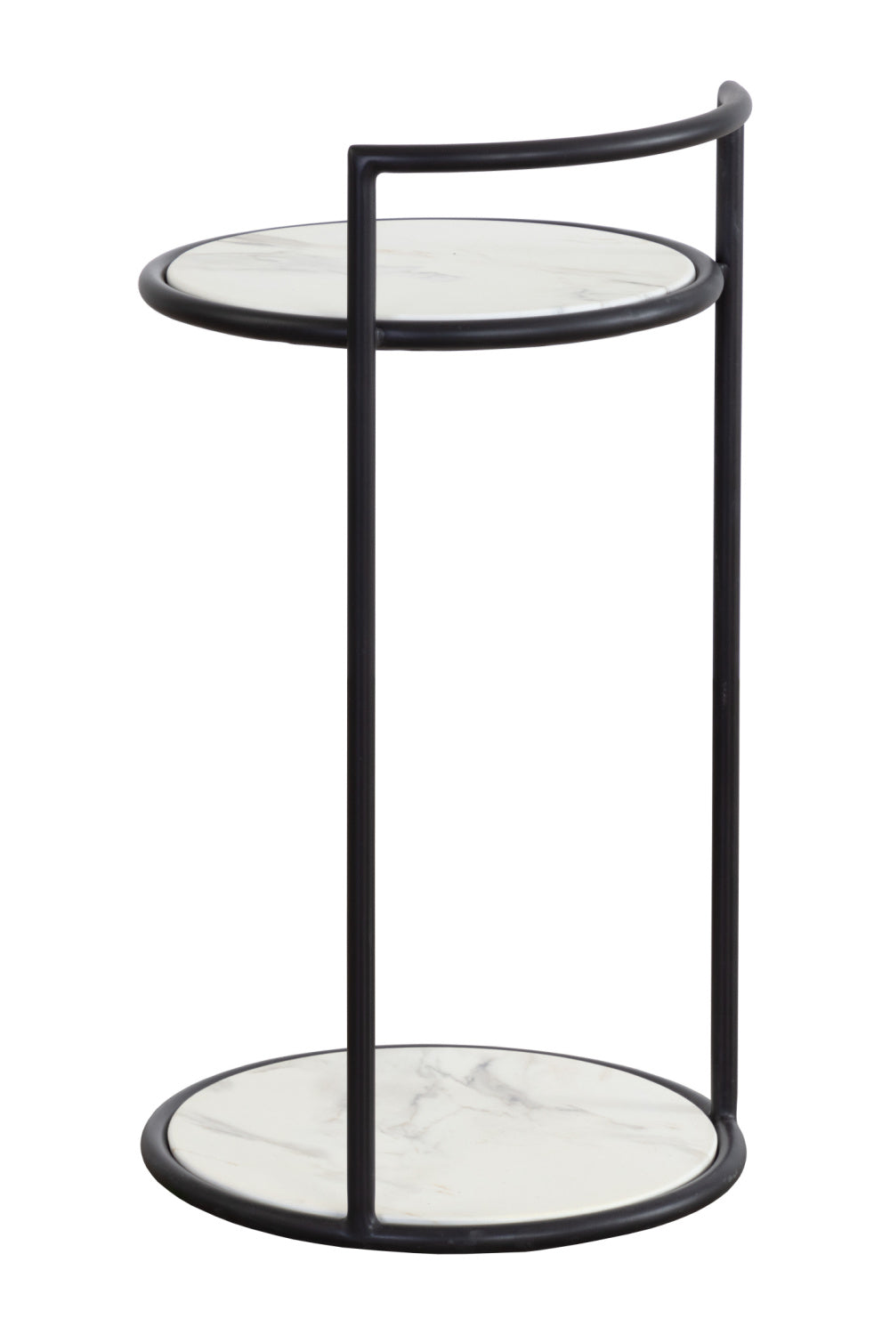 Gold Frame Indoor/Outdoor End Table by Splendido Parga Outdoor Side Table, alternate view 17
