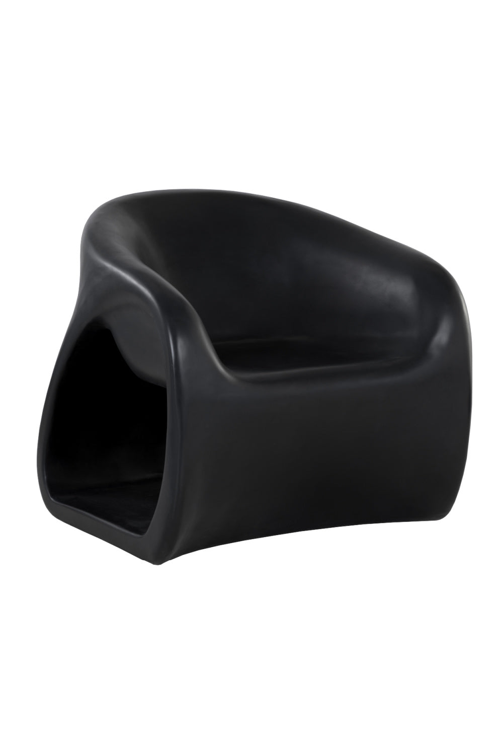 Molded Concrete Indoor/Outdoor Lounge Chair by Splendido Orson Accent Chair, alternate view 10