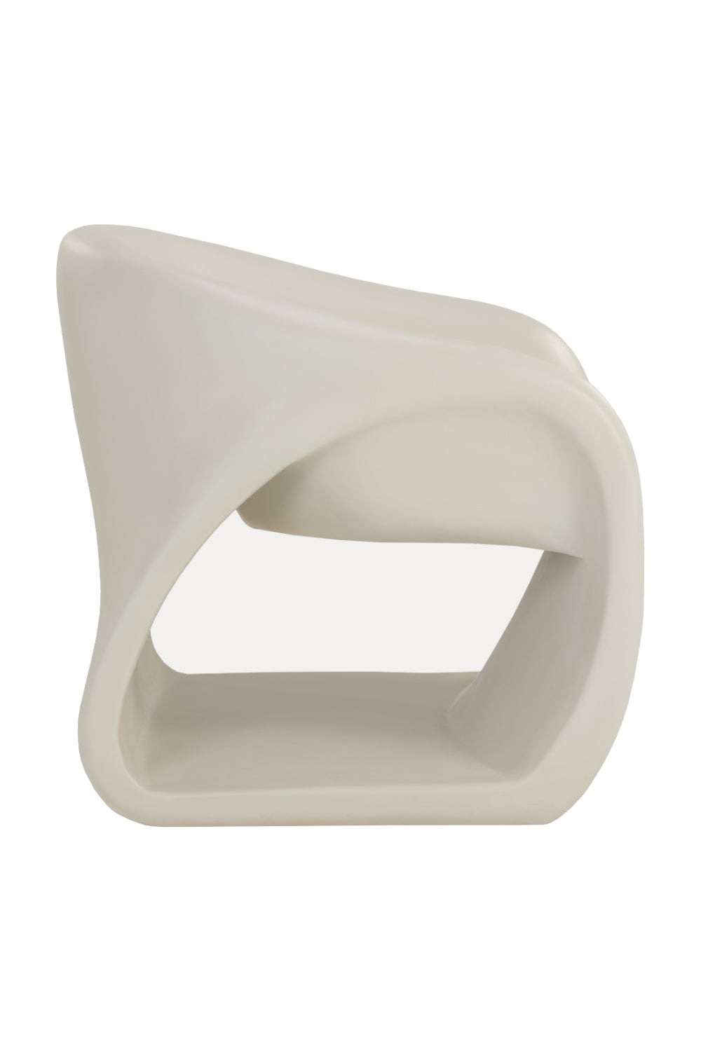 Molded Concrete Indoor/Outdoor Lounge Chair by Splendido Orson Accent Chair, alternate view 4