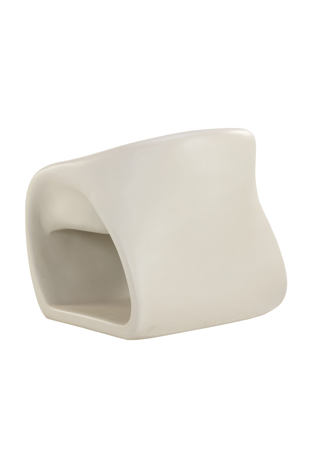 Molded Concrete Indoor/Outdoor Lounge Chair by Splendido Orson Accent Chair, alternate view 5